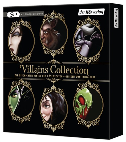 Villains Collection, 6 Audio-CD, 6 MP3 (CD-Audio)