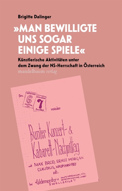 »Man bewilligte uns sogar einige Spiele« (Paperback)