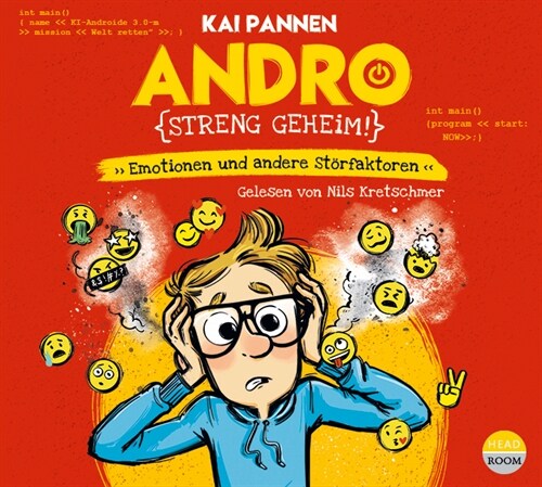 Andro, streng geheim! - Emotionen und andere Storfaktoren (Teil 2), 1 Audio-CD (CD-Audio)