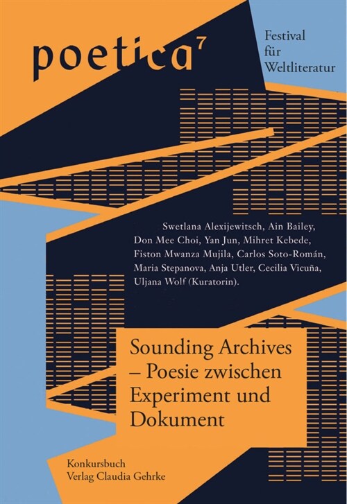 Sounding Archives - Poesie zwischen Experiment und Dokument (Book)