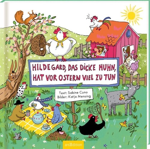 Hildegard, das dicke Huhn, hat vor Ostern viel zu tun (Hardcover)