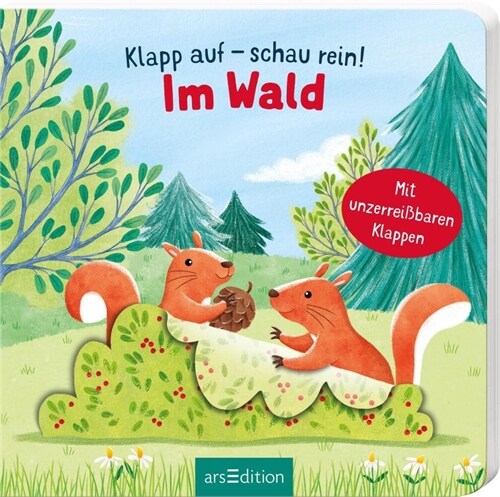 Klapp auf - schau rein: Im Wald (Board Book)