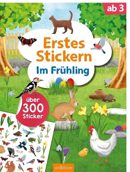 Erstes Stickern - Im Fruhling (Paperback)