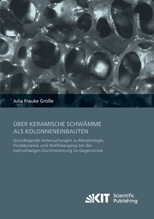 ?er keramische Schw?me als Kolonneneinbauten: Grundlegende Untersuchungen zu Morphologie, Fluiddynamik und Stoff?ergang bei der mehrphasigen Durchs (Paperback)