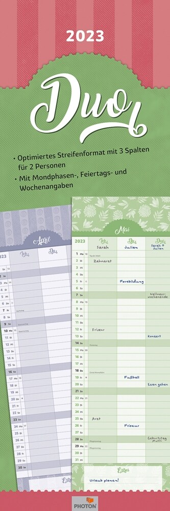 PLANER DUO Kalender 2023 (Calendar)