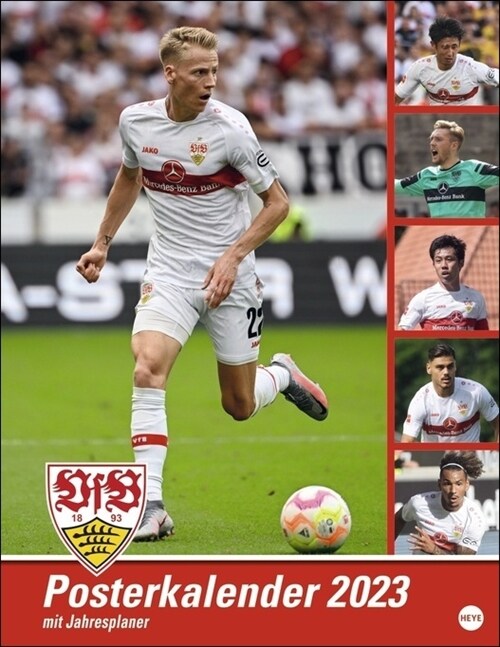 VfB Stuttgart Posterkalender 2023 (Calendar)