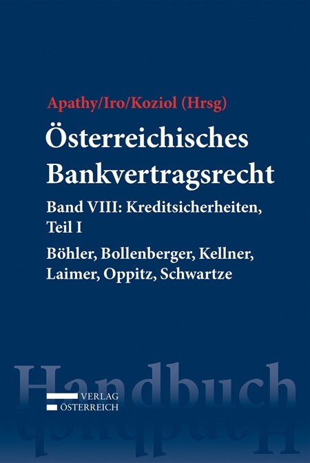 Osterreichisches Bankvertragsrecht. Tl.1 (Hardcover)