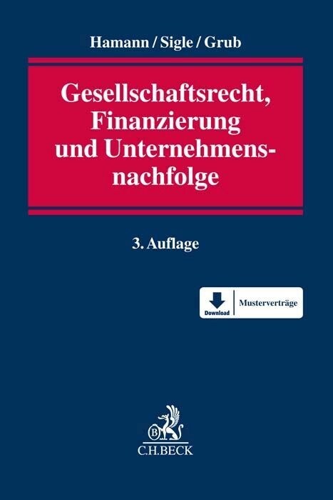 Gesellschaftsrecht, Finanzierung und Unternehmensnachfolge (Hardcover)