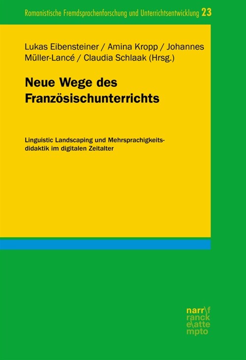 Neue Wege des Franzosischunterrichts (Paperback)