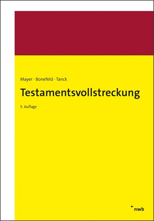 Testamentsvollstreckung (Hardcover)