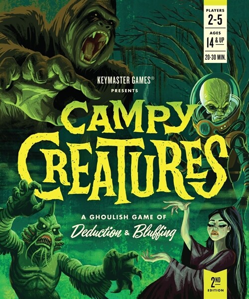 Campy Creatures 2nd Edition (Board Games)