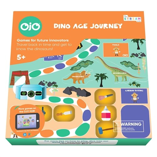 Ojo Dino Age Journey (Board Games)