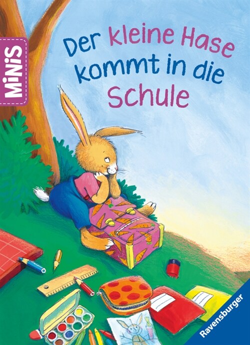Ravensburger Minis: Der kleine Hase kommt in die Schule (Paperback)