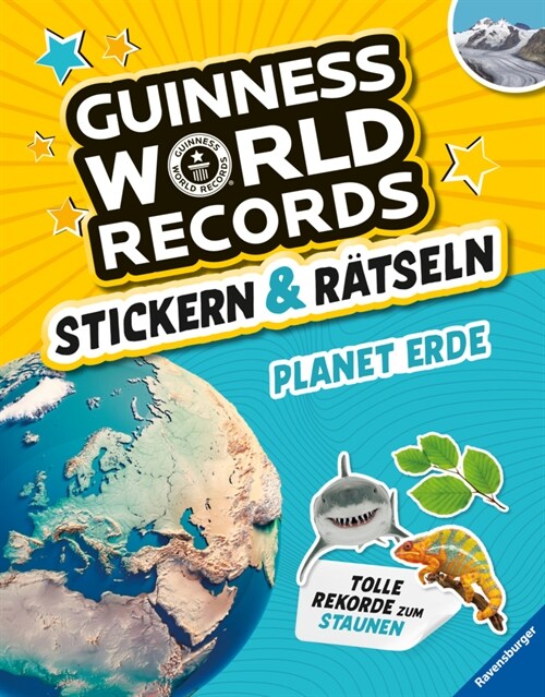 Guinness World Records Stickern und Ratseln: Planet Erde (Paperback)