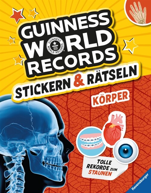 Guinness World Records Stickern und Ratseln: Korper (Paperback)