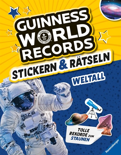 Guinness World Records Stickern und Ratseln: Weltall (Paperback)