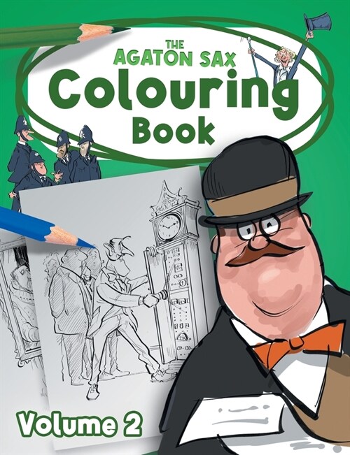 The Agaton Sax Colouring Book - Volume 2 (Paperback)