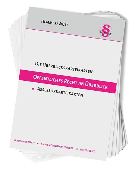 Assessor Karteikarten Offentliches Recht im Uberblick (Cards)