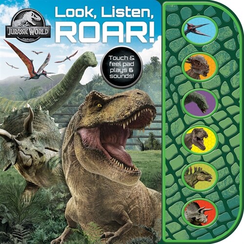 Jurassic World: Look, Listen, Roar Sound Book (Board Books)