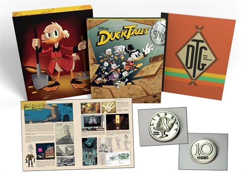 The Art of Ducktales (Deluxe Edition) (Hardcover)