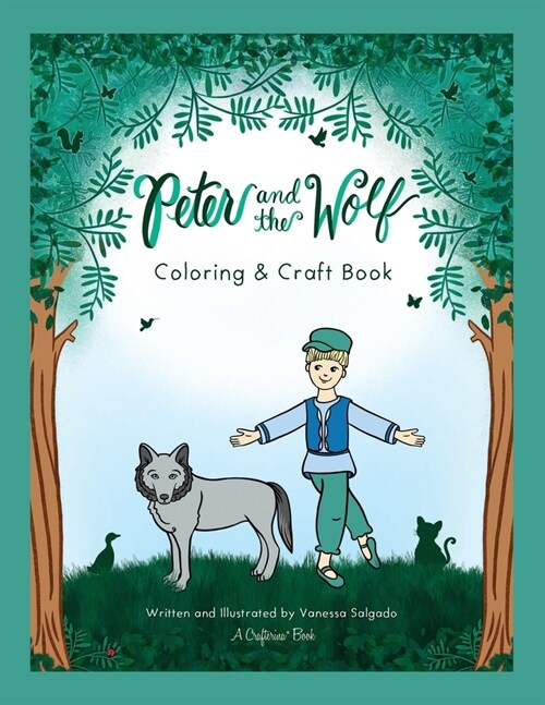 Peter and the Wolf Coloring & Craft Book (Paperback)