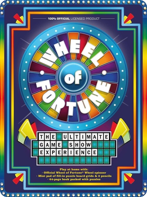 Wheel of Fortune Game Tin: With Official Wheel of Fortune Wheel Spinner and Tons of Puzzles! (Paperback)