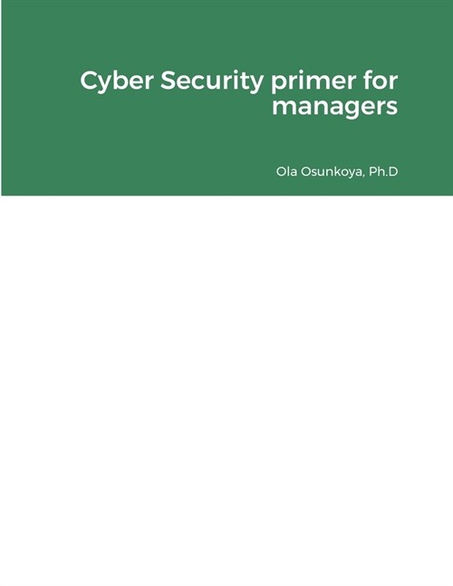 Cyber Security primer for managers (Paperback)