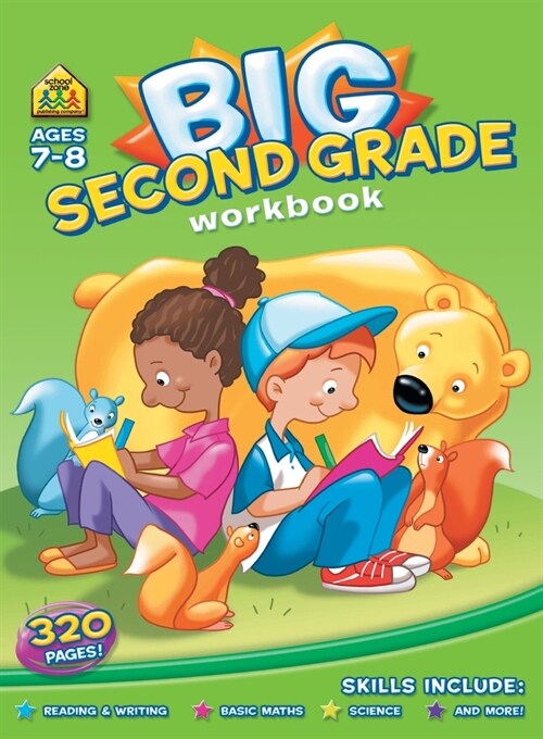 Big Second Grade Workbook (Ages 7-8) (Paperback)