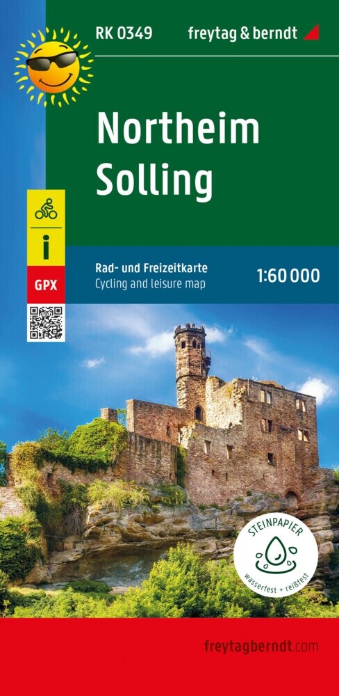 Northeim - Solling, Rad- und Freizeitkarte 1:60.000, freytag & berndt, RK 0349 (Sheet Map)