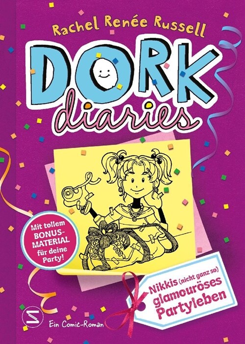 DORK Diaries. Nikkis (nicht ganz so) glamouroses Partyleben, Band 02 (Hardcover)