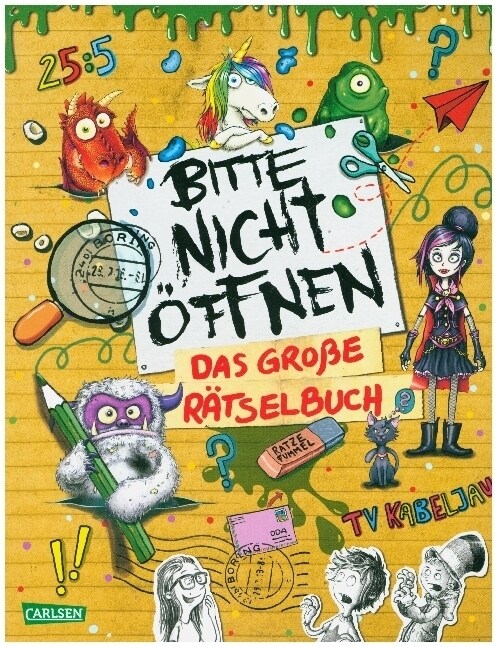 Bitte nicht offnen: Das große Ratselbuch (Paperback)