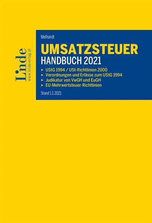 Umsatzsteuer-Handbuch 2021 (Hardcover)