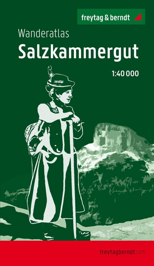 Salzkammergut, Wanderatlas 1:40.000 (Paperback)