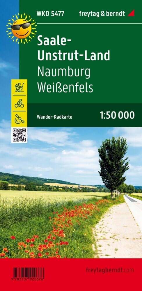 Saale-Unstrut-Land, Wander + Radkarte 1:50.000 (Sheet Map)