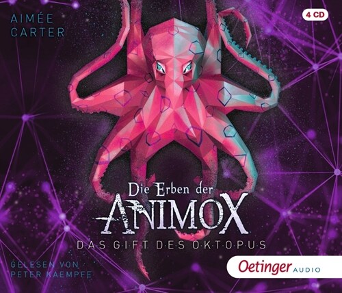 Die Erben der Animox 2. Das Gift des Oktopus, 4 Audio-CD (CD-Audio)