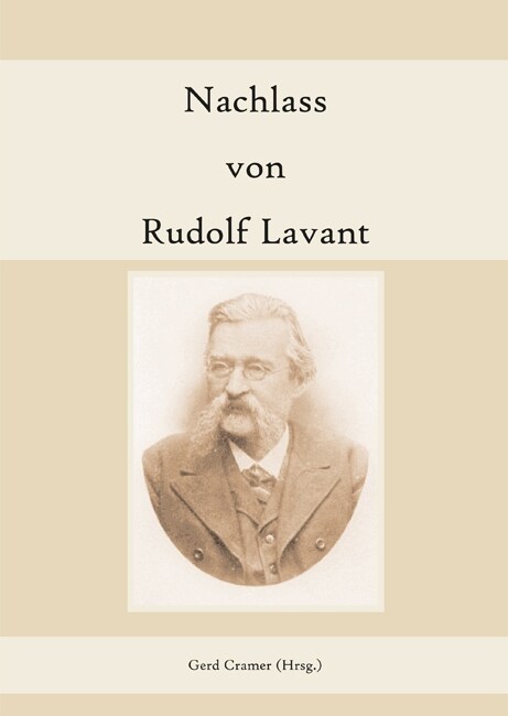 Nachlass von Rudolf Lavant (Paperback)