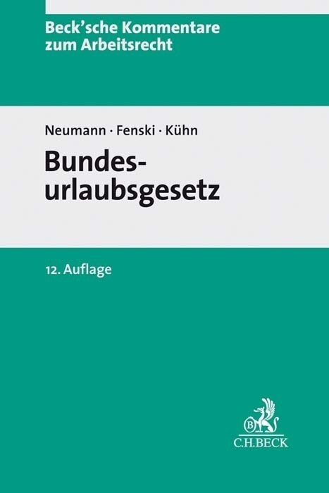 Bundesurlaubsgesetz (Hardcover)