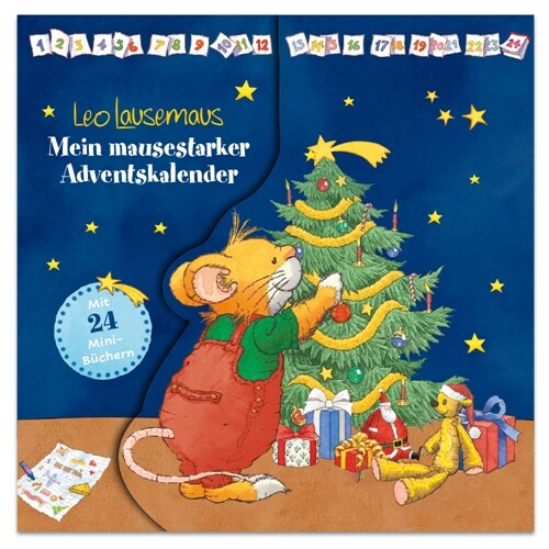 Leo Lausemaus - Mein mausestarker Adventskalender (Board Book)