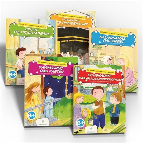 Elif und Emre lernen unsere Religion 5 Bucher Set, 5 Teile (Paperback)