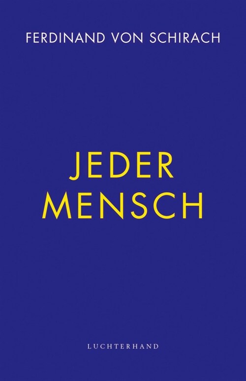 Jeder Mensch (Hardcover)