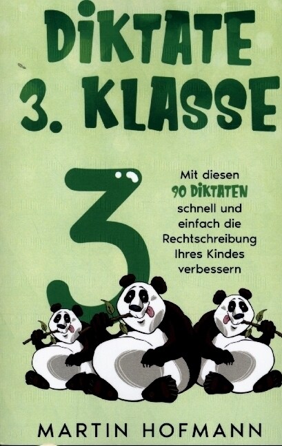 Diktate 3. Klasse (Paperback)