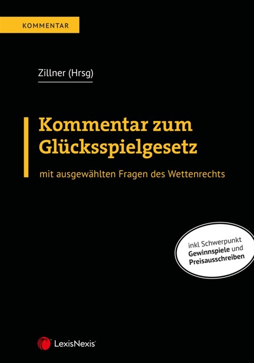 Kommentar zum Glucksspielgesetz (Hardcover)