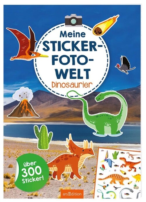 Meine Sticker-Foto-Welt - Dinosaurier (Paperback)