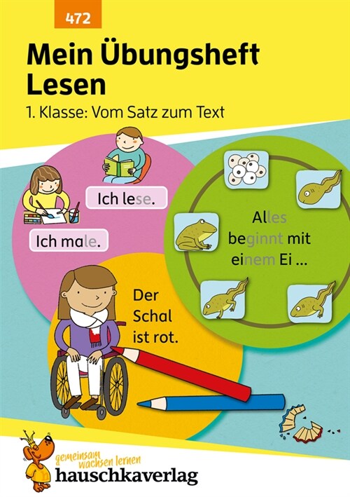 Mein Ubungsheft Lesen - 1. Klasse: Vom Satz zum Text, A5-Heft (Pamphlet)