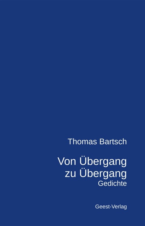 Von Ubergang zu Ubergang (Paperback)