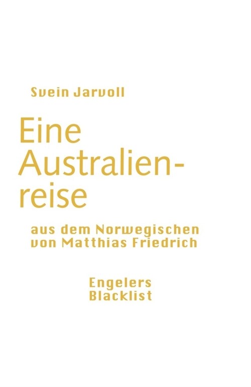 Eine Australienreise (Paperback)