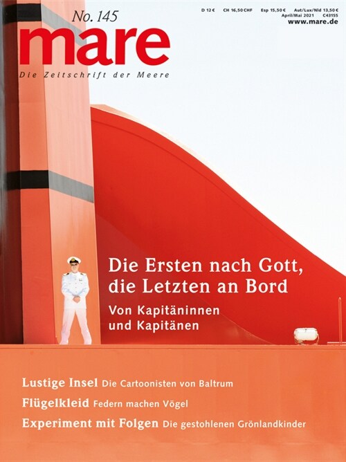 mare - Die Zeitschrift der Meere / No. 145 / Von Kapitaninnen und Kapitanen (Paperback)