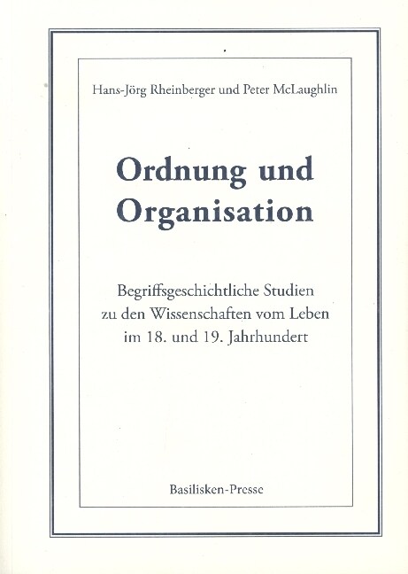 Ordnung und Organisation (Paperback)