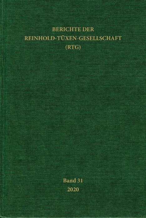 Berichte der Reinhold-Tuxen-Gesellschaft (RTG) (Hardcover)