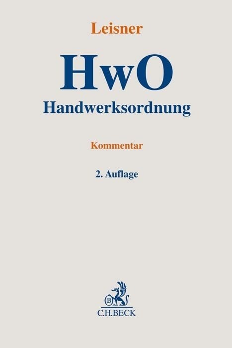 Handwerksordnung (Hardcover)